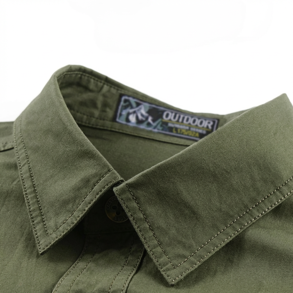 Short Sleeve Shirt | Button-Front Construction | Utility Chest Pockets