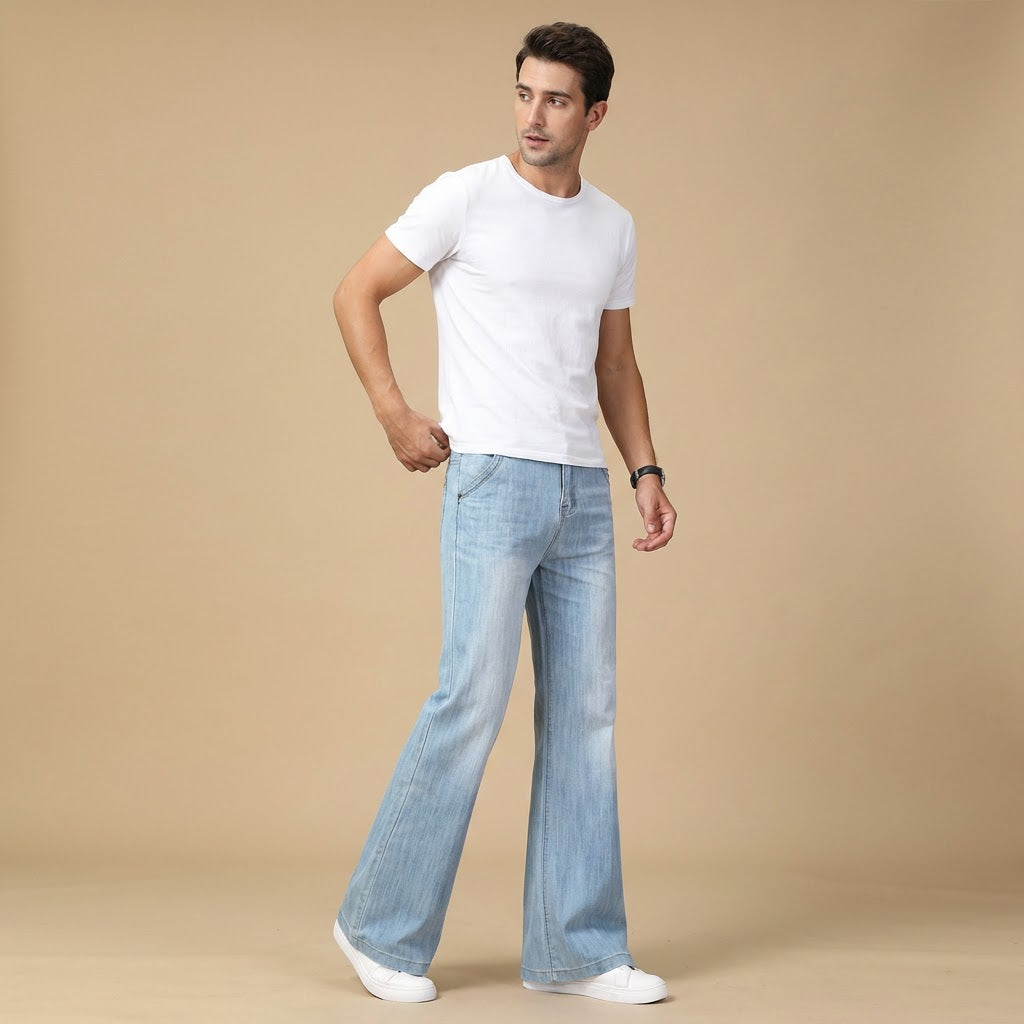Bootcut Jeans | Denim Construction | Flared Leg